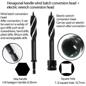 Electric Wrench Hole Opener Woodman Door Lock Rhinestone Drill Template Rejection Drill Bit, Model: 16mm, 16mm, 18mm, 20mm, 22mm, 25mm - laboratorydeal