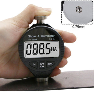 Electronic Digital Display Hard Meter Plastic Rubber Silicone Tire Hardness Meter, 0-100HA A, 0-100HC C, 0-100HD D