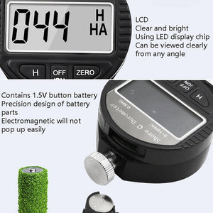 Electronic Digital Display Hard Meter Plastic Rubber Silicone Tire Hardness Meter, 0-100HA A, 0-100HC C, 0-100HD D