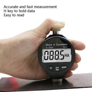 Electronic Digital Display Hard Meter Plastic Rubber Silicone Tire Hardness Meter, 0-100HA A, 0-100HC C, 0-100HD D
