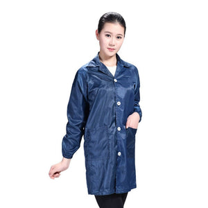 Electronic Factory Anti Static Blue Dust - free Clothing Stripe Dust - proof Clothing, XXL, XXXL, XXXXL, XXXXXL - laboratorydeal