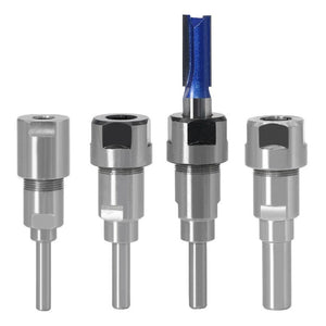 Engraving Trimming Machine Extension Pole Converter, 6mm To 6mm, 1/4mm To 1/4mm, 1/4mm To 8mm, 8mm To 12mm, 8mm To 1/2mm, 8mm To 8mm, 12mm To 12mm, 1/2mm To 1/2mm - laboratorydeal