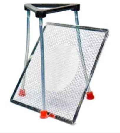 Laboratory Tripod Stand with Steel Wire Gauge, Centre Asbestos