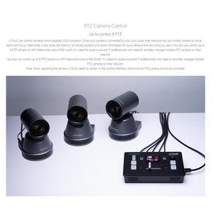 FEELWORLD L1 PLUS Multi - camera Video Mixer Switcher Touch Screen PTZ Control USB3.0 Fast Streaming Switcher, L1 PLUS - laboratorydeal