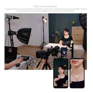 FEELWORLD L1 PLUS Multi - camera Video Mixer Switcher Touch Screen PTZ Control USB3.0 Fast Streaming Switcher, L1 PLUS - laboratorydeal