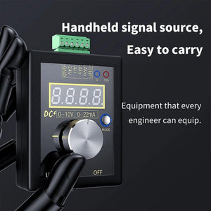 FNIRSI 0-12V/0-4-24mA Handheld Positive Negative Voltage Current Signal Generator