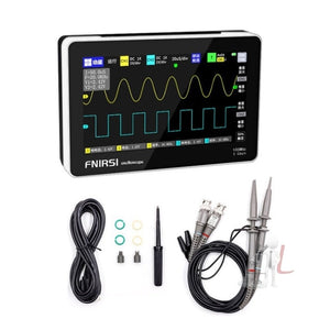 FNIRSI 1013D 1GS Sampling Dual Channel 100M Bandwidth Digital Oscilloscope, US Plug, 1013D