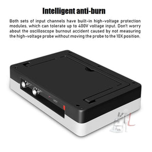 FNIRSI 1013D 1GS Sampling Dual Channel 100M Bandwidth Digital Oscilloscope, US Plug, 1013D