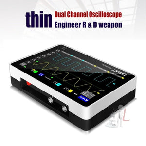 FNIRSI 1013D 1GS Sampling Dual Channel 100M Bandwidth Digital Oscilloscope, US Plug, 1013D