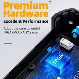FNIRSI 2C53P Dual Channel Flat Panel Digital Oscilloscope Multimeter Signal Generator 3 In 1, 2C53P