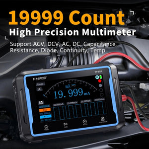 FNIRSI 2C53P Dual Channel Flat Panel Digital Oscilloscope Multimeter Signal Generator 3 In 1, 2C53P
