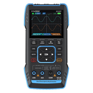 FNIRSI 3 In 1 Handheld Digital Oscilloscope Dual-Channel Multimeter, 2C23T Standard, 2C23T Upgrade