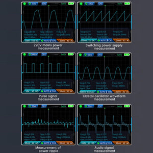 FNIRSI 3 In 1 Handheld Digital Oscilloscope Dual-Channel Multimeter, 2C23T Standard, 2C23T Upgrade