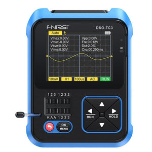 FNIRSI 3 In 1 Handheld Digital Oscilloscope LCR Transistor Tester, DSO-TC3 Standard, DSO-TC3 Upgrade