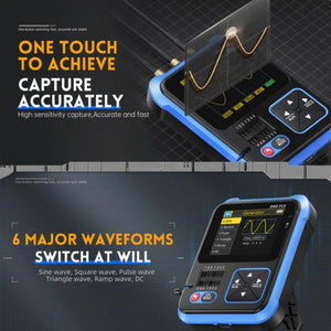 FNIRSI 3 In 1 Handheld Digital Oscilloscope LCR Transistor Tester, DSO-TC3 Standard, DSO-TC3 Upgrade