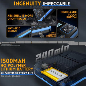 FNIRSI 3 In 1 Handheld Digital Oscilloscope LCR Transistor Tester, DSO-TC3 Standard, DSO-TC3 Upgrade