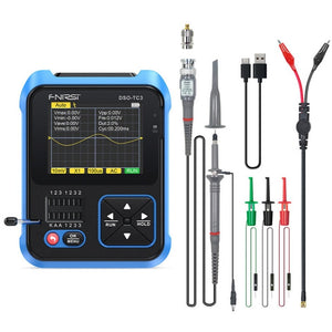 FNIRSI 3 In 1 Handheld Digital Oscilloscope LCR Transistor Tester, DSO-TC3 Standard, DSO-TC3 Upgrade