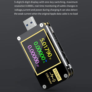 FNIRSI FNB48S USB Voltage Ammeter Multifunctional Fast Charge Tester, FNB48S Bluetooth laboratorydeal
