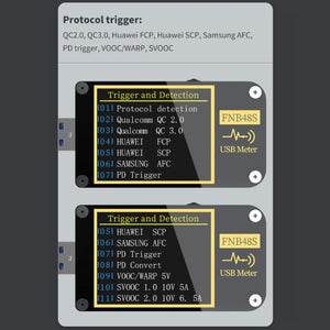 FNIRSI FNB48S USB Voltage Ammeter Multifunctional Fast Charge Tester, FNB48S Bluetooth laboratorydeal