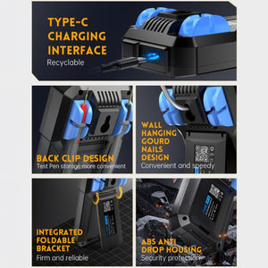 FNIRSI Fully Automatic Digital Display High Precision Intelligent Multimeter, DMT-99