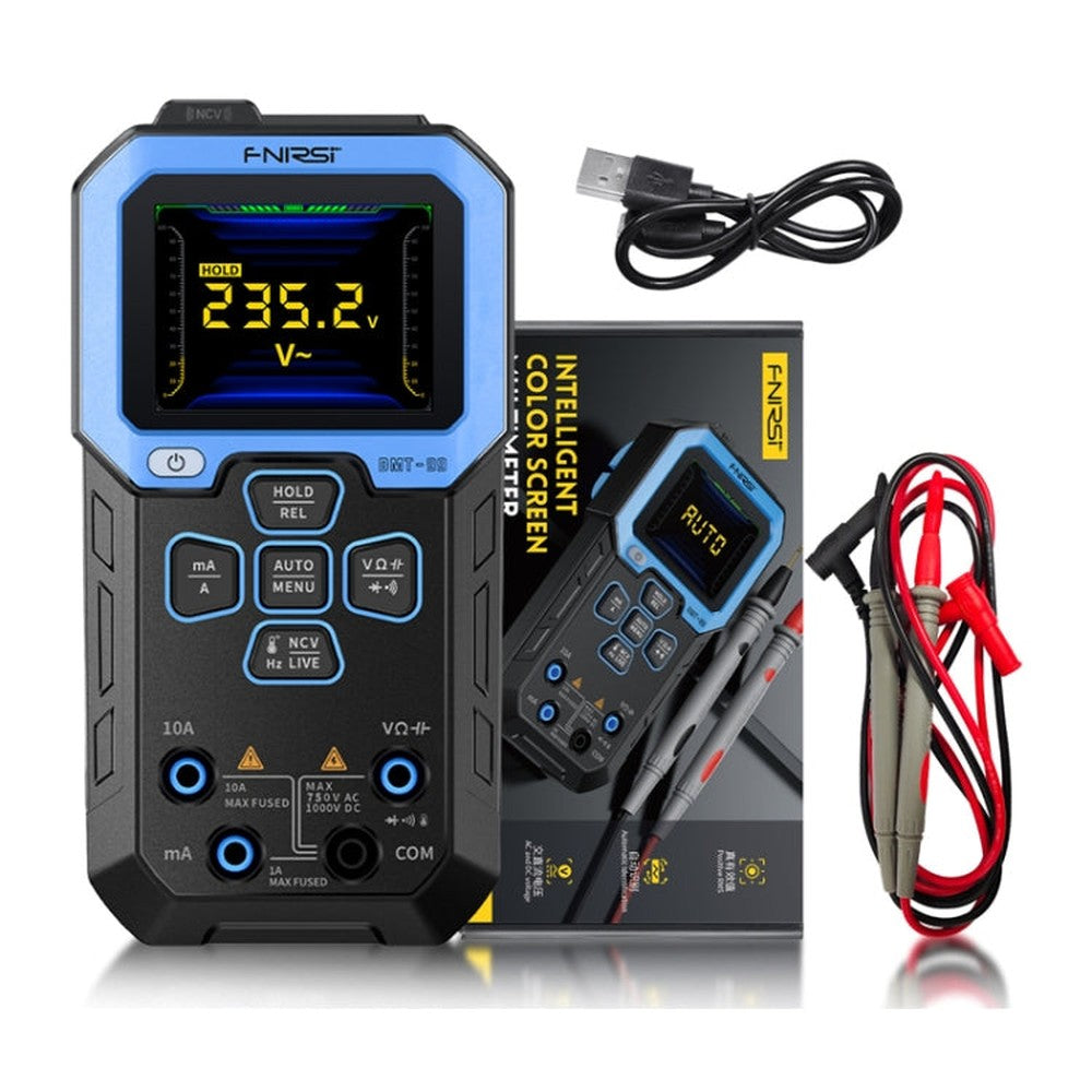 FNIRSI Fully Automatic Digital Display High Precision Intelligent Multimeter, DMT-99