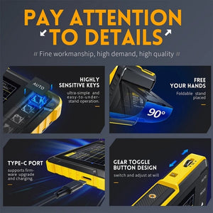FNIRSI Handheld Small Digital Oscilloscope For Maintenance, DSO152 Standard, DSO152 Upgrade