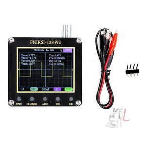 FNIRSI Handheld Small Teaching Maintenance Digital Oscilloscope, Standard Without Battery, Upgrade Without Battery