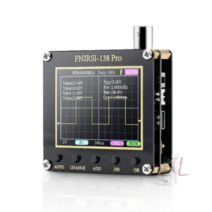 FNIRSI Handheld Small Teaching Maintenance Digital Oscilloscope, Standard Without Battery, Upgrade Without Battery