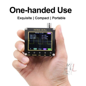 FNIRSI Handheld Small Teaching Maintenance Digital Oscilloscope, Standard Without Battery, Upgrade Without Battery