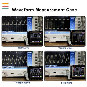 FNIRSI Handheld Small Teaching Maintenance Digital Oscilloscope, Standard Without Battery, Upgrade Without Battery