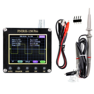 FNIRSI Handheld Small Teaching Maintenance Digital Oscilloscope, Standard Without Battery, Upgrade Without Battery