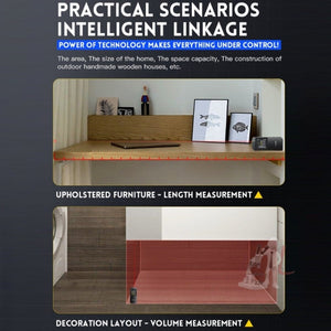 FNIRSI Laser Range Finder Infrared Measuring Ruler, IR40