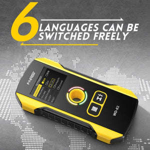 FNIRSI Multifunctional Wall Wire And Metal Rebar Detector, WD-02