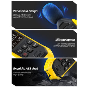 FNIRSI Noise Decibel Meter Home Volume Detector, Yellow