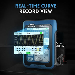 FNIRSI SG-003 Multifunctional PWM Signal Generator 4-20ma Voltage Current Calibrator, EU Plug, SG-003