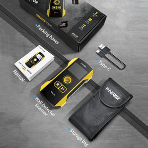 FNIRSI WD-01 Multifunctional Load-Bearing Wall Wire Metal Detector Dark Line Scanner, WD-01