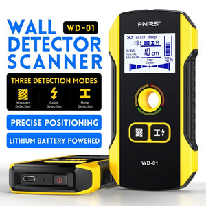 FNIRSI WD-01 Multifunctional Load-Bearing Wall Wire Metal Detector Dark Line Scanner, WD-01