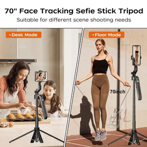 FUNSNAP A6 360 Degree Al Gimbal Selfie Stick Smart Face Tracking Integrated Tripod, A6 - laboratorydeal
