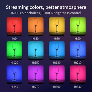 FUNSNAP Pocket Full Color RGB Video Shot Fill Light, Pocket Fill Light - laboratorydeal