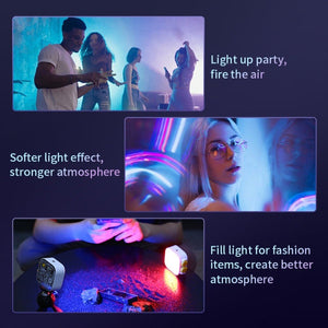 FUNSNAP Pocket Full Color RGB Video Shot Fill Light, Pocket Fill Light - laboratorydeal