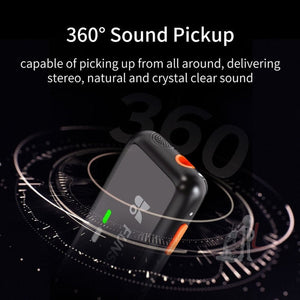 FUNSNAP S6 Lavalier Wireless Microphone, 2 RX + 2 TX with Charging Case, Type - C RX + 2 TX with Charging Case, 8 Pin RX + 2 TX with Charging Case, Type - C RX + 1 TX, 8 Pin RX + 1 TX - laboratorydeal