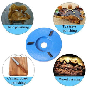 Flat Wood Carving Coffee Table Tea Table Shovel Knife Engraving Knife Angle Grinder, 3 Teeth, 5 Teeth, 6 Teeth - laboratorydeal