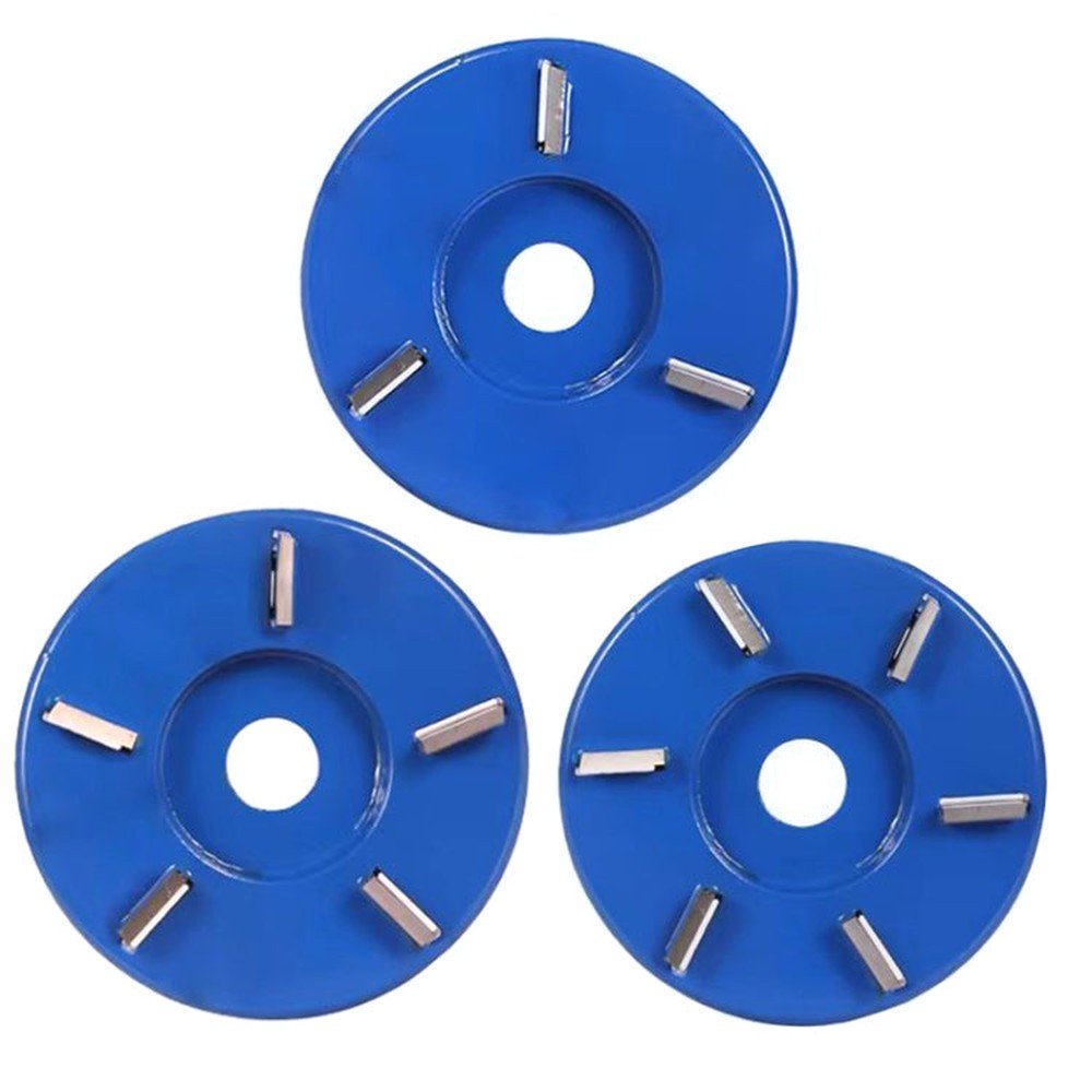 Flat Wood Carving Coffee Table Tea Table Shovel Knife Engraving Knife Angle Grinder, 3 Teeth, 5 Teeth, 6 Teeth - laboratorydeal