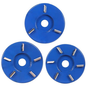 Flat Wood Carving Coffee Table Tea Table Shovel Knife Engraving Knife Angle Grinder, 3 Teeth, 5 Teeth, 6 Teeth - laboratorydeal