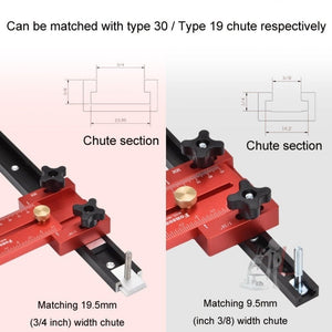 Fonson Woodworking Roller Table Saw Thin Cutting Board Guide Stopper, GD704B, GD704C - laboratorydeal