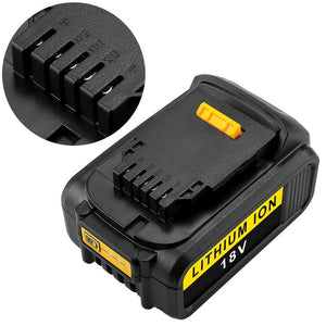 For Dewalt DCB180 / DCB181 / DCB200 18V Electrical Tools Spare Battery, 3000mAh, 4000mAh, 5000mAh, 6000mAh - laboratorydeal