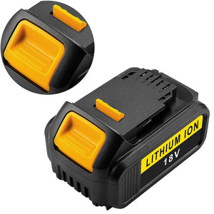 For Dewalt DCB180 / DCB181 / DCB200 18V Electrical Tools Spare Battery, 3000mAh, 4000mAh, 5000mAh, 6000mAh - laboratorydeal