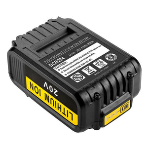 For Dewalt DCB180 / DCB181 / DCB200 20V Electrical Tools Spare Battery, 3000mAh, 4000mAh, 5000mAh, 6000mAh - laboratorydeal