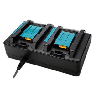 For Makita DC18RC 14.4 - 18V Lithium Battery Dual Charger, US Plug, UK Plug, EU Plug, AU Plug - laboratorydeal