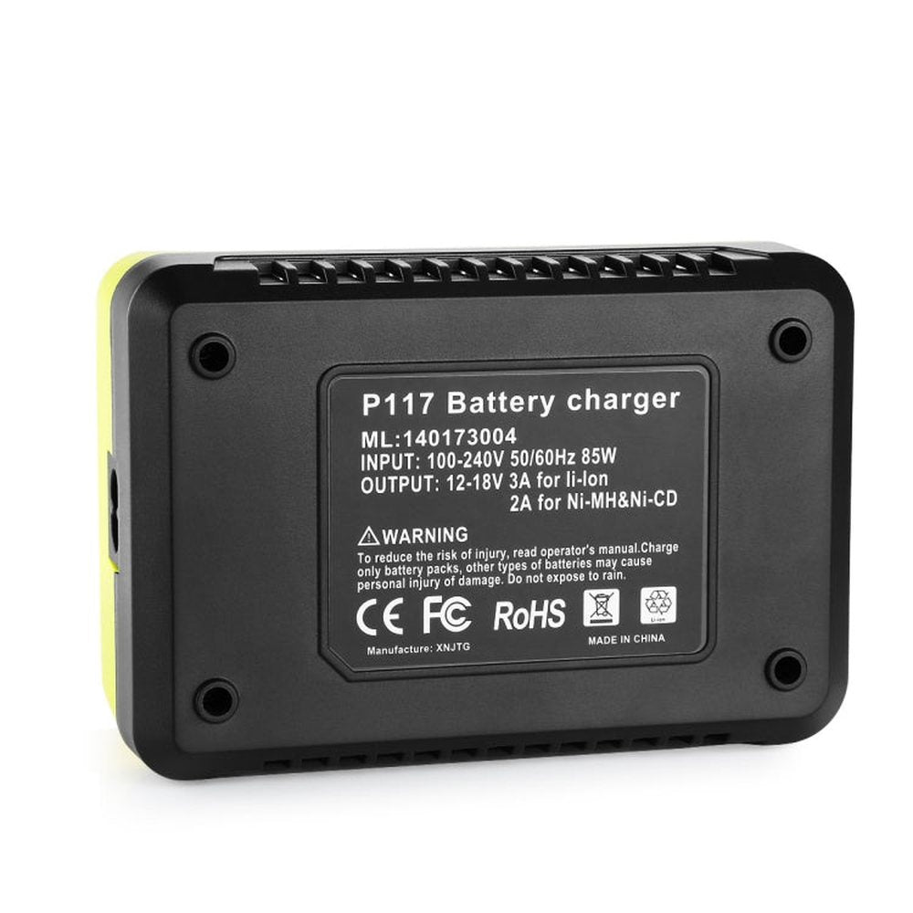 For RYOBI P117 / P108 12 - 18V Universal Battery Charger - laboratorydeal